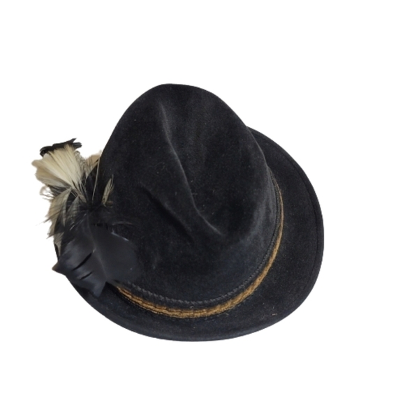 Champ hat "feel the felt" campus men's shop hat with feathers - Picture 5 of 11